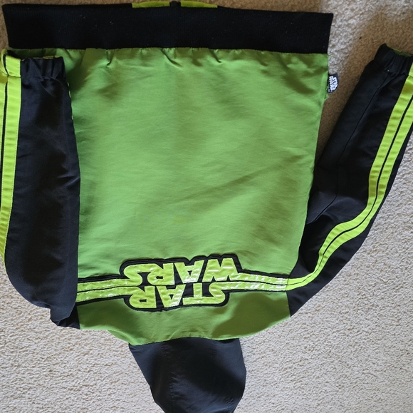 REVERSIBLE Disney Store Mandalorian Star Wars Grogu Baby Yoda Hooded Jacket Coat - Picture 10 of 10